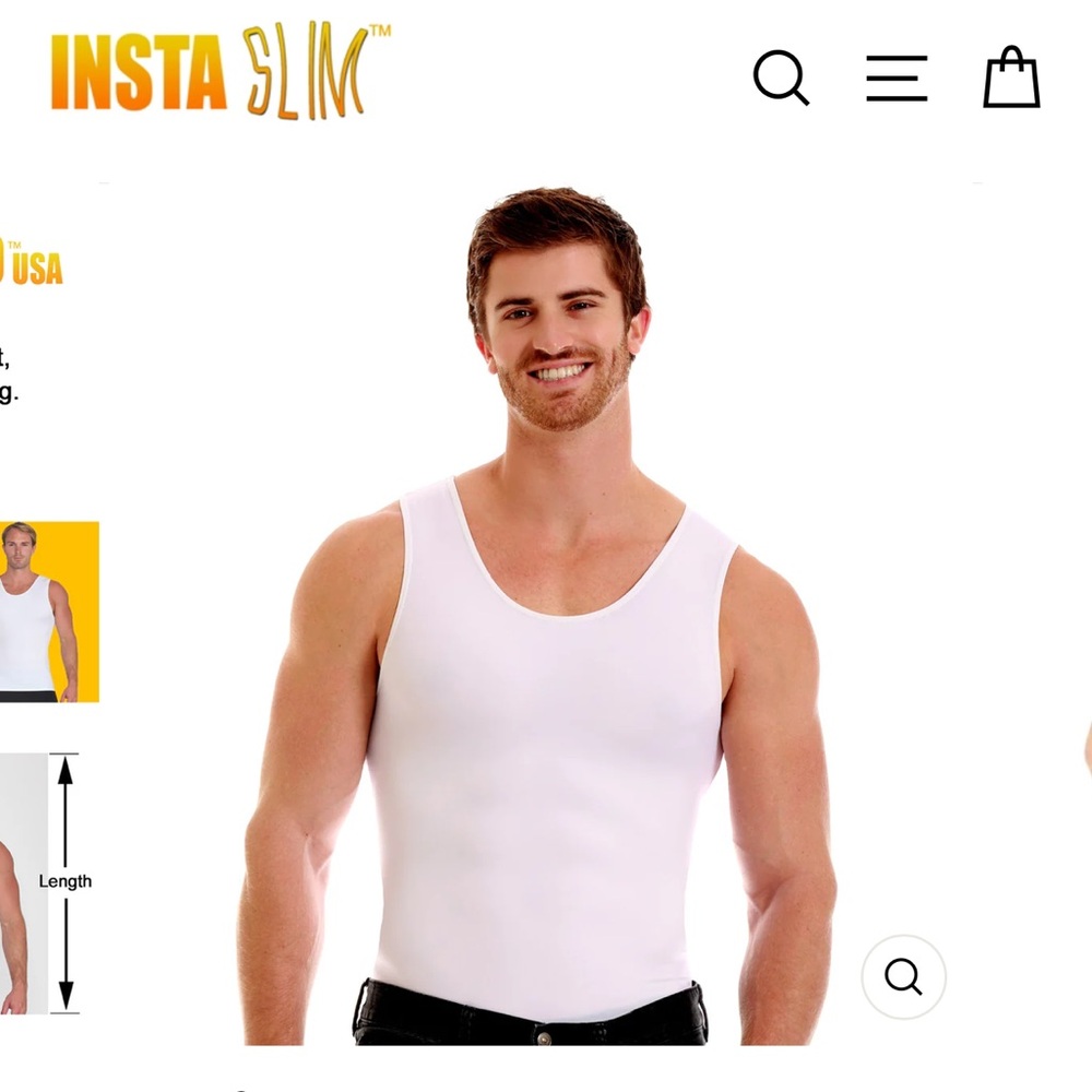Men’s Insta Slim Compression Muscle Tank